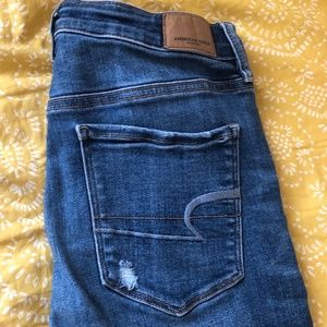 American Eagle Skinny Ripped Jeans